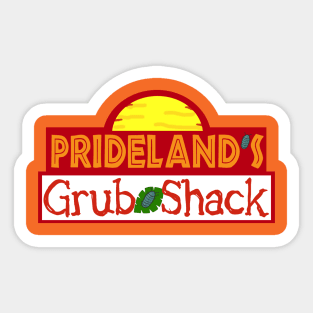 Prideland's Grub Shack Sticker